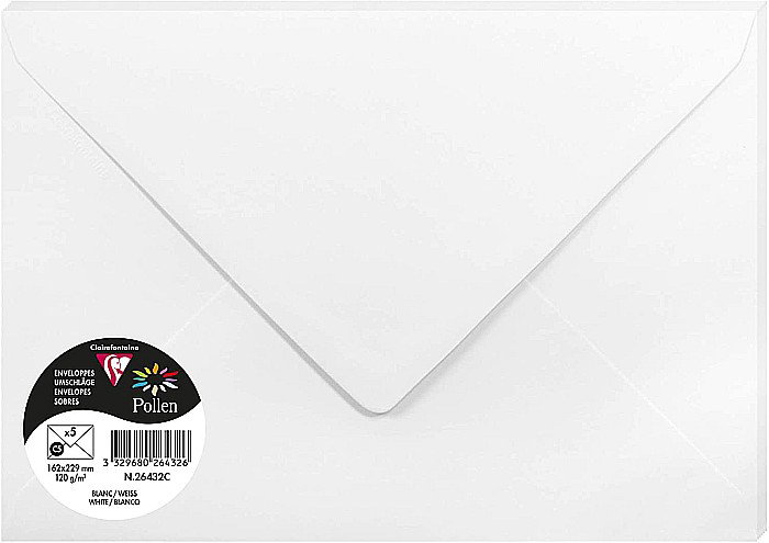 PLIC CLAIREFONTAINE C5 5/SET ALB 26432C [1]