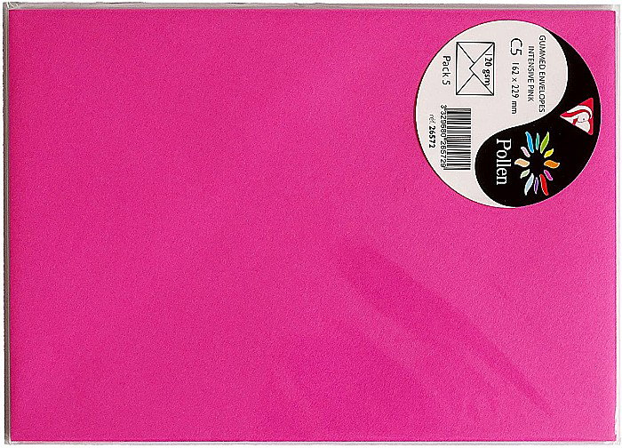 PLIC CLAIREFONTAINE C5 5/SET ROZ FUCSIA 26572C [2]