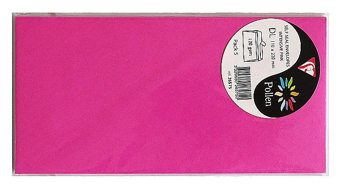 PLIC CLAIREFONTAINE DL 5/SET ROZ FUCSIA 26575C [1]