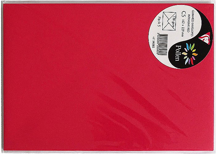 PLIC CLAIREFONTAINE C5 5/SET ROSU INTENS 26582C [2]