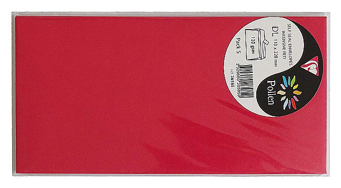 PLIC CLAIREFONTAINE DL 5/SET ROSU INTENS 26585C [1]