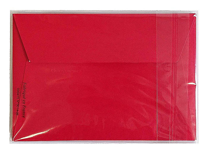 PLIC CLAIREFONTAINE C6 5/SET ROSU INTENS 26586C [2]