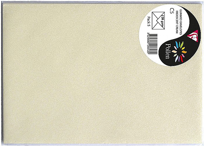 PLIC CLAIREFONTAINE C5 5/SET CREM PERLAT 26642C [1]