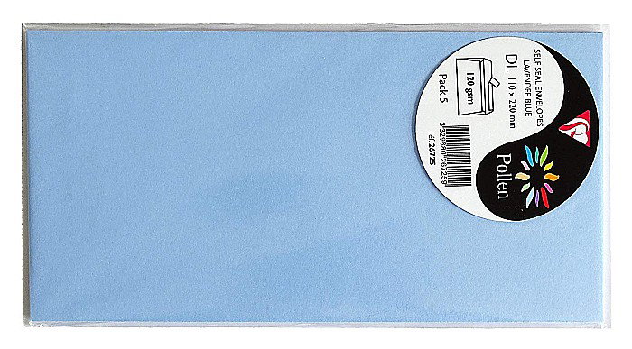 PLIC CLAIREFONTAINE DL 5/SET ALBASTRU LAVANDA 26725C [1]