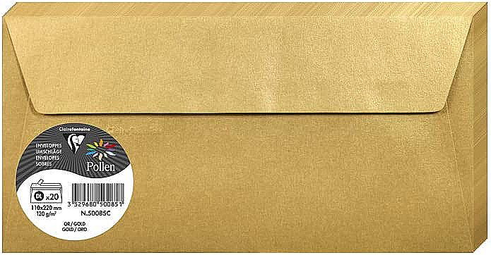 PLIC CLAIREFONTAINE DL PERLAT 20/SET AURIU 50085C [1]