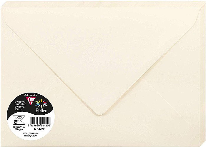 PLIC CLAIREFONTAINE C5 20/SET CREM 5442C [1]
