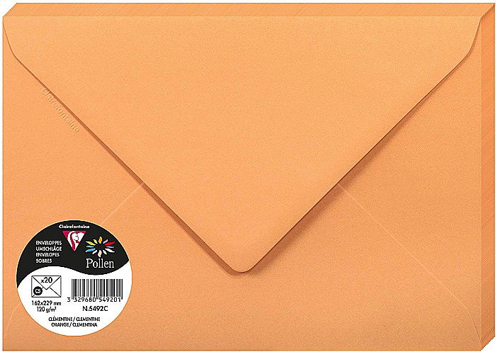 PLIC CLAIREFONTAINE C5 20/SET ORANGE 5492C [1]