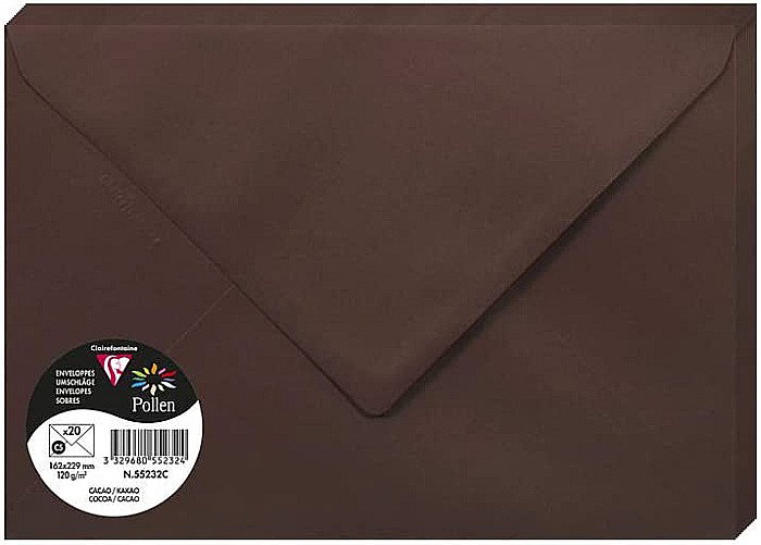 PLIC CLAIREFONTAINE C5 20/SET CACAO 55232C [1]