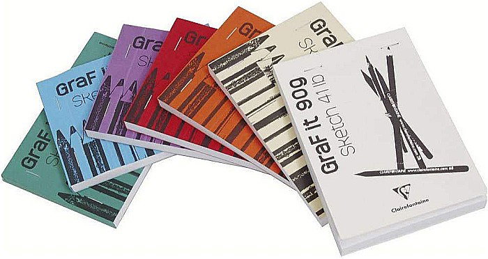 CF BLOC DESEN A6 GRAFIT 80F 90GR CLAIREFONTAINE 96619C [1]
