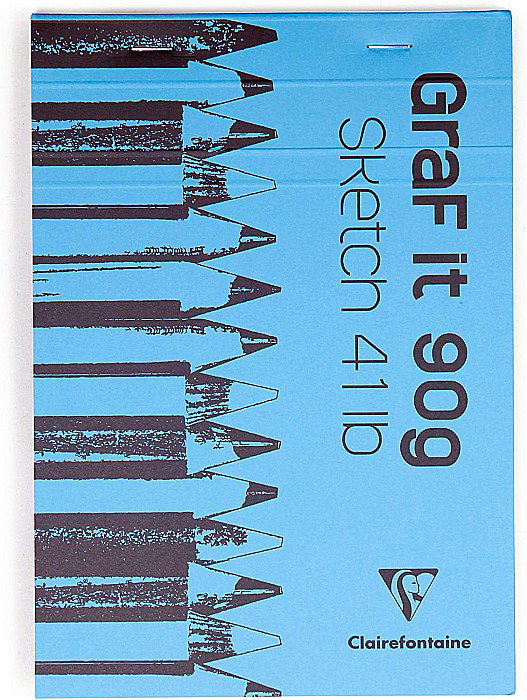 CF BLOC DESEN A5 GRAFIT 80F 90GR CLAIREFONTAINE 96621C [2]