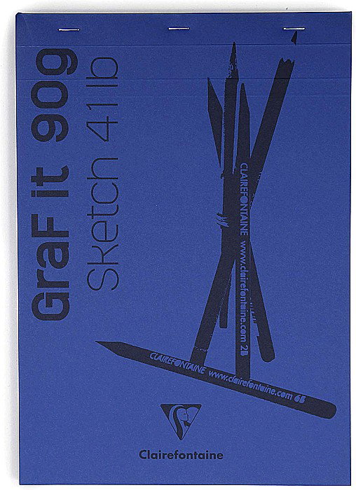 CF BLOC DESEN A4 GRAFIT 80F 90GR CLAIREFONTAINE 96623C [2]