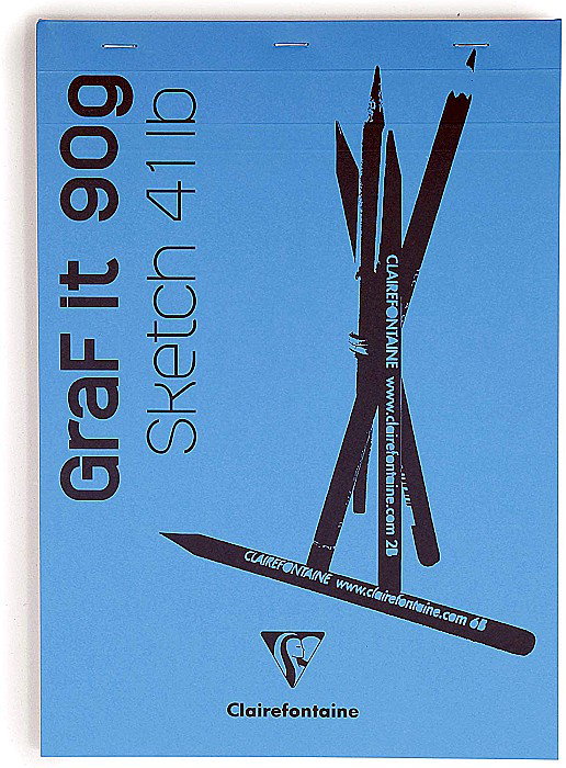 CF BLOC DESEN A4 GRAFIT 80F 90GR CLAIREFONTAINE 96623C [3]