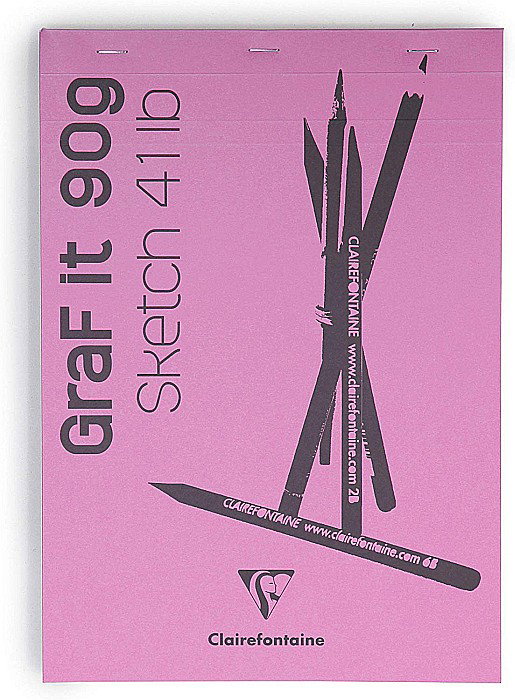 CF BLOC DESEN A4 GRAFIT 80F 90GR CLAIREFONTAINE 96623C [5]