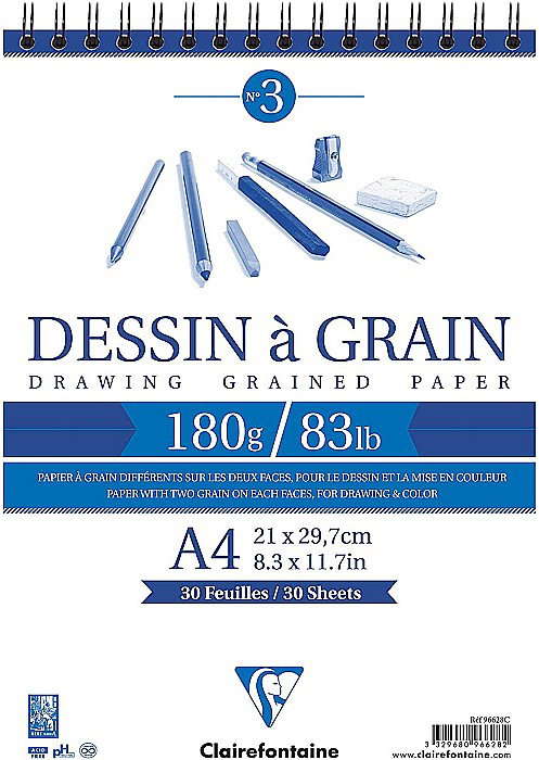 CF BLOC DESEN A4 30F 180GR SPIRALAT CLAIREFONTAINE 96628C [1]