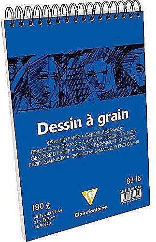CF BLOC DESEN A4 30F 180GR SPIRALAT CLAIREFONTAINE 96628C [4]