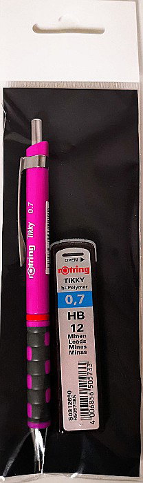 SET CREION MECANIC 0.7MM + MINA HB ROTRING TIKKY 06503 [3]