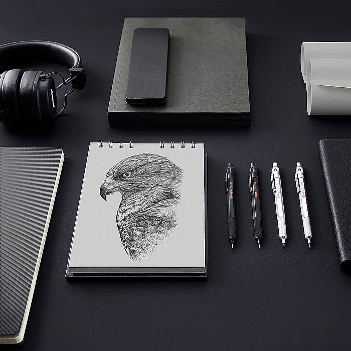 CREION MECANIC ROTRING 600 SILVER MP 0.7MM 06928 [5]