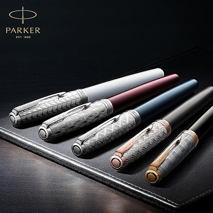 PARKER STILOU SONNET ROYAL BLACK LACQUER GT F 160352 [8]