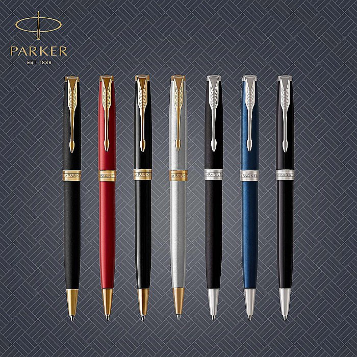 PARKER PIX SONNET BASIC, NEGRU MAT GT 160105 [9]