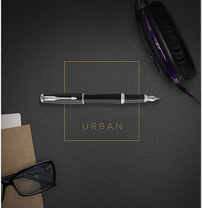 PARKER STILOU URBAN ROYAL MUTED BLACK GT PENITA F 160138 [8]