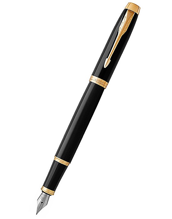 PARKER STILOU IM ROYAL BLACK LACQUER GT F 160160 [2]