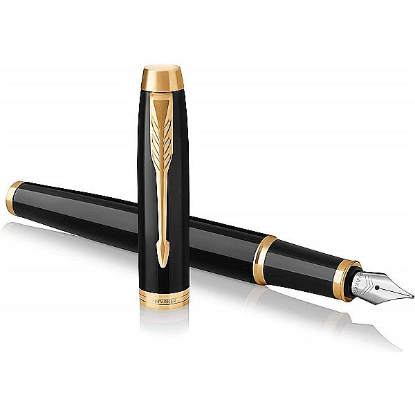 PARKER STILOU IM ROYAL BLACK LACQUER GT F 160160 [1]