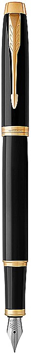 PARKER STILOU IM ROYAL BLACK LACQUER GT F 160160 [3]
