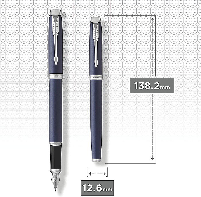 PARKER STILOU IM ROYAL MATE BLUE CT PENITA F 1931647 [3]