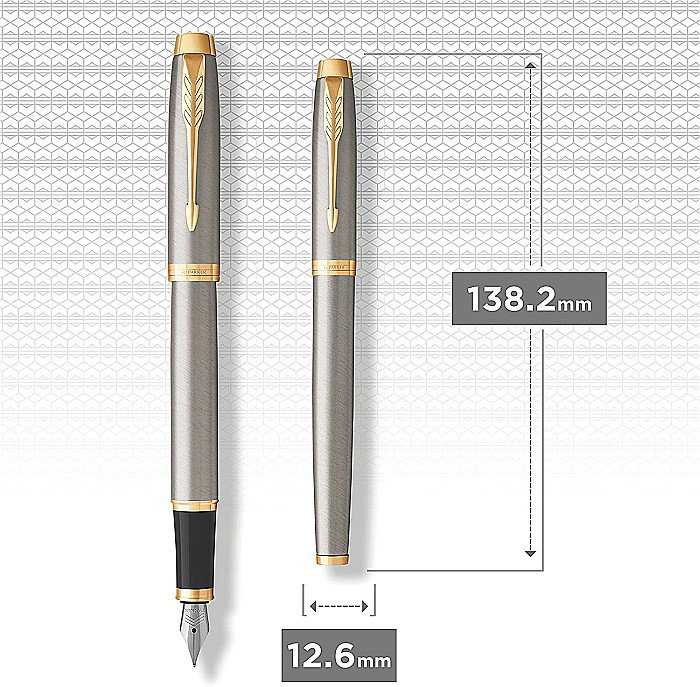 PARKER STILOU IM ROYAL BRUSHED METAL GT F 160164 [3]