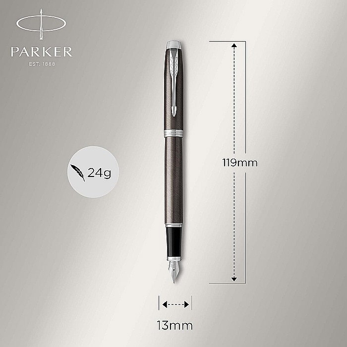 PARKER STILOU IM ROYAL DARK ESPRESSO PENITA F 160166 [3]