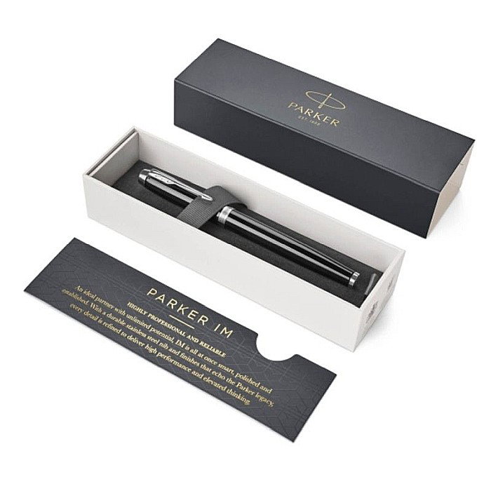 PARKER ROLLER IM ROYAL BLACK LAQUEUR CT 160230 [2]
