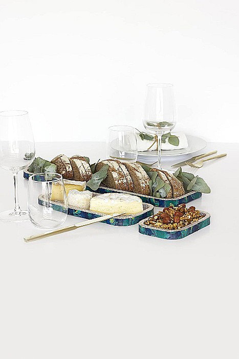 SET TAVITE PAPIER MACHE DREPTUNGHIULARE 3/SET AC881C [2]