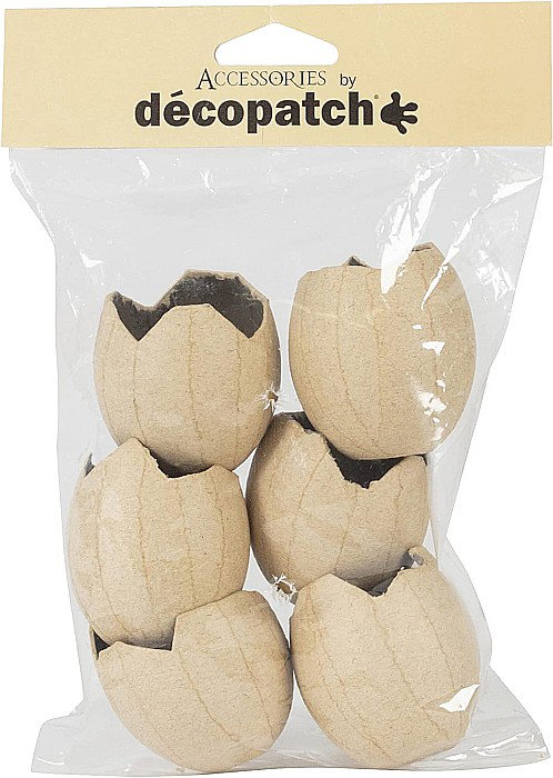 CF COAJA DE OU PAPIER MACHE 5*5CM 6/SET AC897C [1]