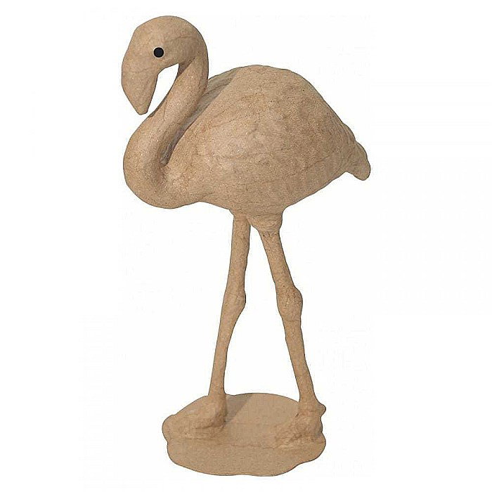 CF FLAMINGO PAPIER MACHE 15*7*27 CM SA134O [1]
