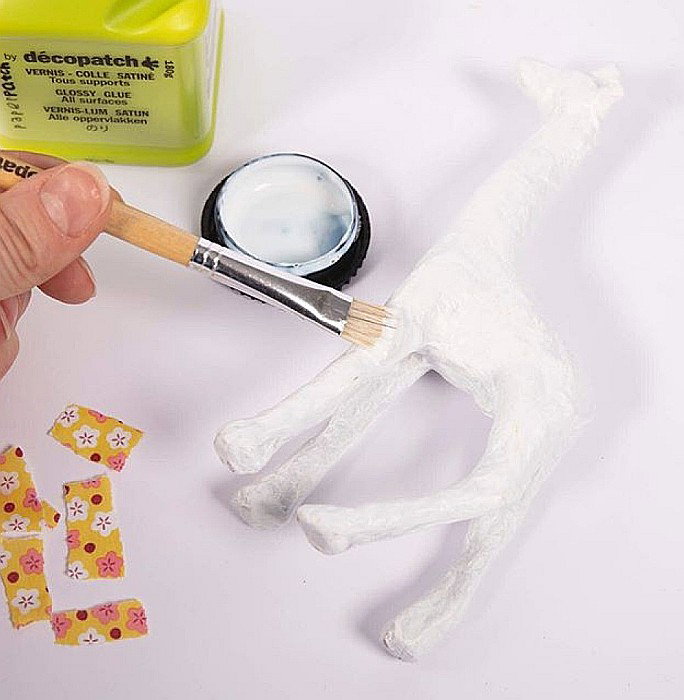 CF BRADULET DE CRACIUN PAPIER MACHE 8*7*1CM NO026O [2]