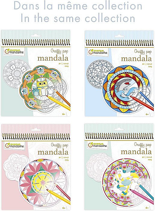 CF CARTE DE COLORAT GRAFY POP MANDALA GIRL GY027O [4]