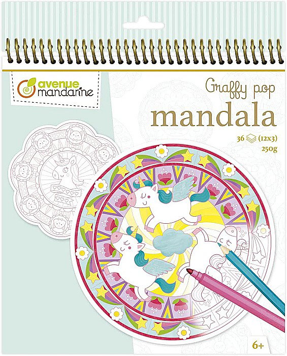 CF CARTE DE COLORAT GRAFY POP MANDALA MAGIC GY071C [1]