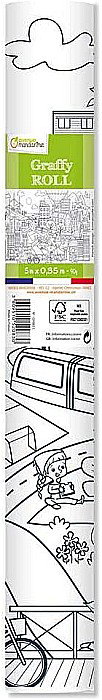 CF ROLA HARTIE DE COLORAT 0.35*5M 90GR ORAS ECOLOGIC AVENUE MANDARINE GY083C [1]