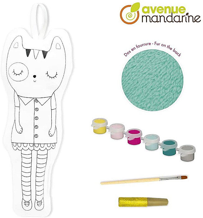 CF KIT CREATIV PICTURA PISICA HUGUETTE 24CM AVENUE MANDARINE PP033C [3]