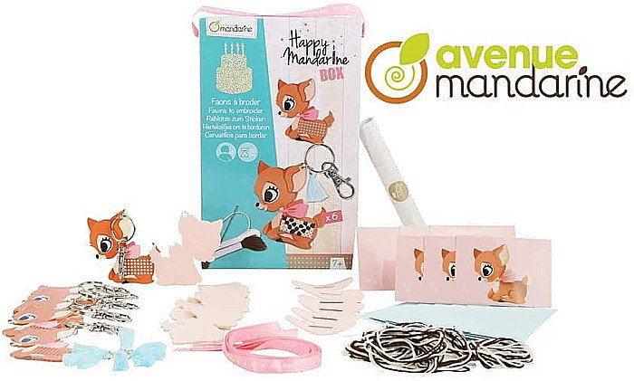 CF KIT CREATIV BRODERIE HAPPY MANDARINE BOX KC005O [2]