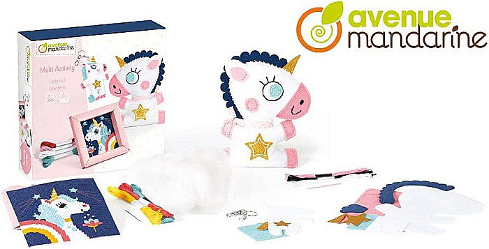CF KIT CREATIV MULTI ACTIVITY UNICORNS AVENUE MANDARINE KC113C [3]