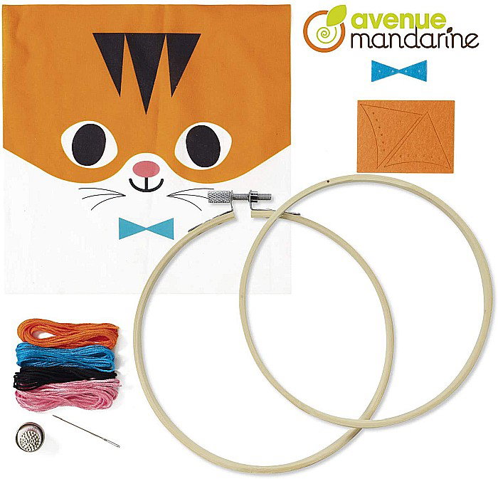 KIT CREATIV BRODERIE PIX'GALLERY TAMBURINA PISICA KC118C [3]