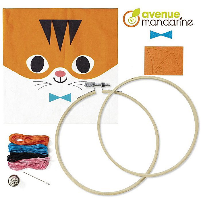 KIT CREATIV BRODERIE PIX'GALLERY TAMBURINA PISICA KC118C [6]