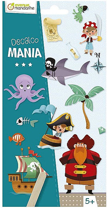 CF STICKERE TRANSFERABILE LUMEA PIRATILOR AVENUE MANDARINE CC049C [1]