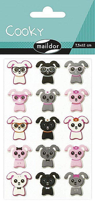 CF STICKER 3D COOKY 7.5*12CM MAILDOR CATELUSI CY014O [1]