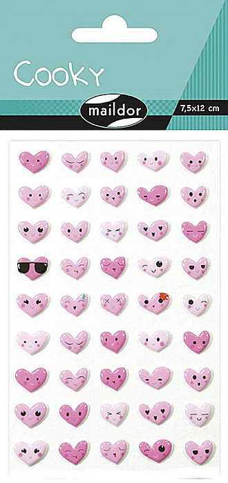 CF STICKER 3D COOKY 7.5*12CM MAILDOR EMOTICON INIMI CY057O [1]
