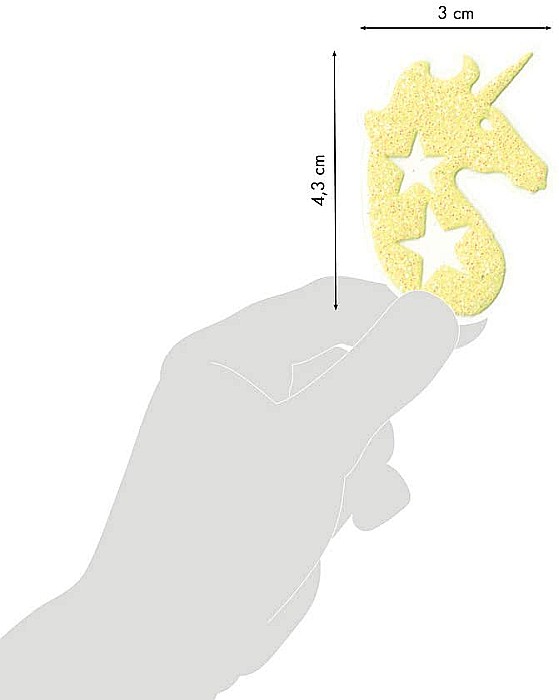 CF STICKER PHOSPHO 10.5*16CM MAILDOR UNICORNI AE079O [3]