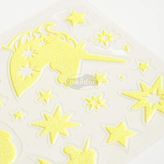 CF STICKER PHOSPHO 10.5*16CM MAILDOR UNICORNI AE079O [4]