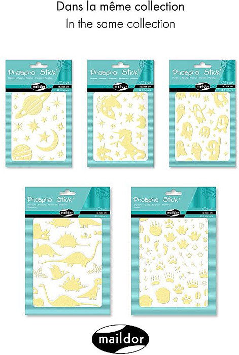 CF STICKER PHOSPHO 10.5*16CM MAILDOR UNICORNI AE079O [5]