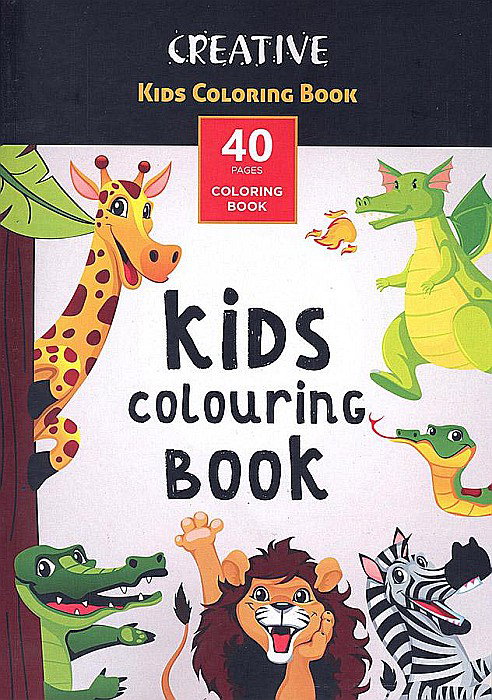 EU CARTE DE COLORAT SI DECUPAT A4 40F CU ANIMALE PENTRU COPII 75100 [1]